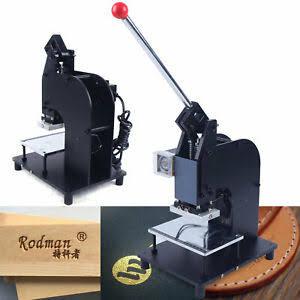 black stamping machine