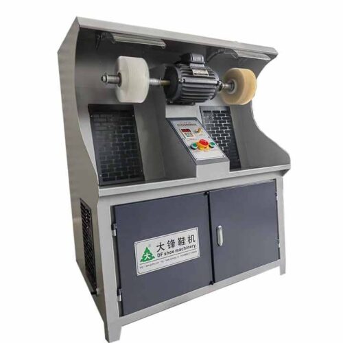 shoe buffing wheel machine