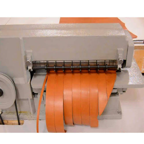 leather cutting and slitting machine