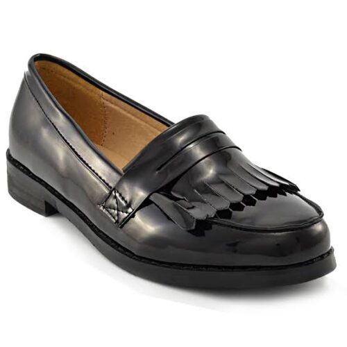 leather loafers