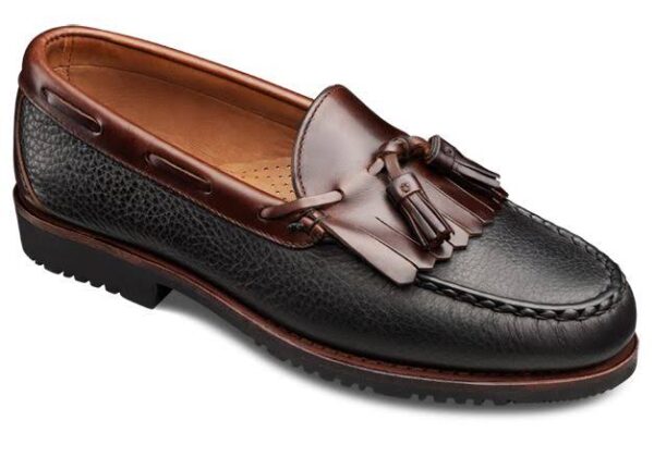leather loafers