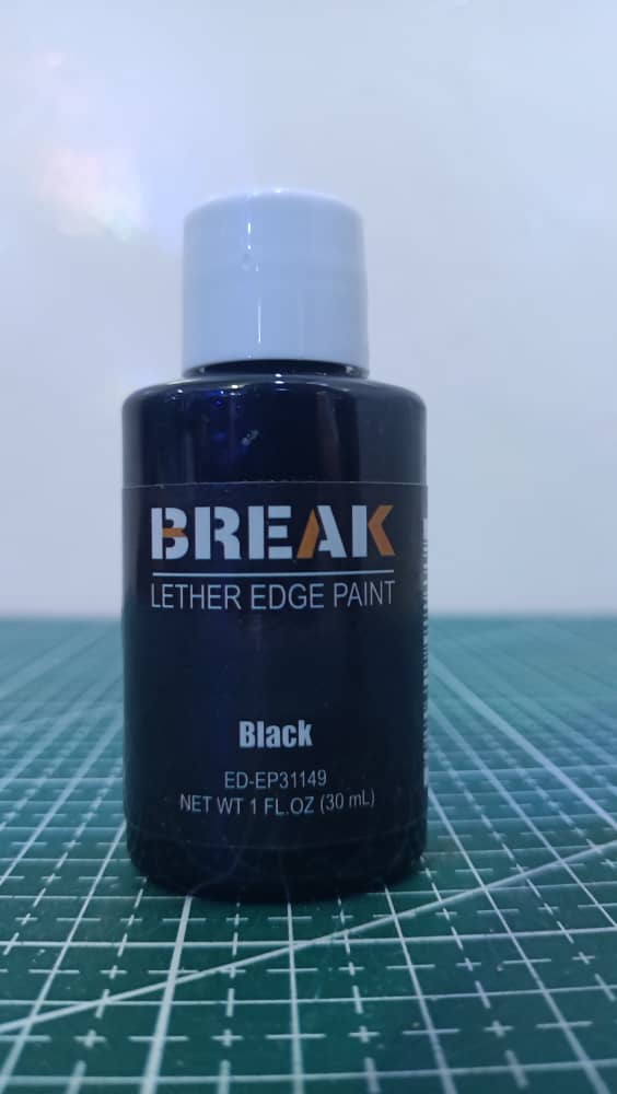 leather edge paint and coat